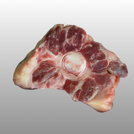 Diep smakende runderstaart (geen ossenstaart), duurzaam geproduceerd rundvlees voor soep en stoof.