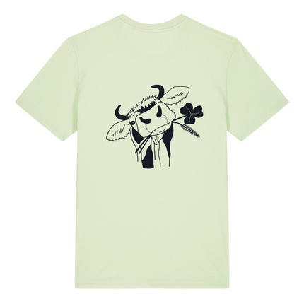 Ruimzicht T-shirt Groen