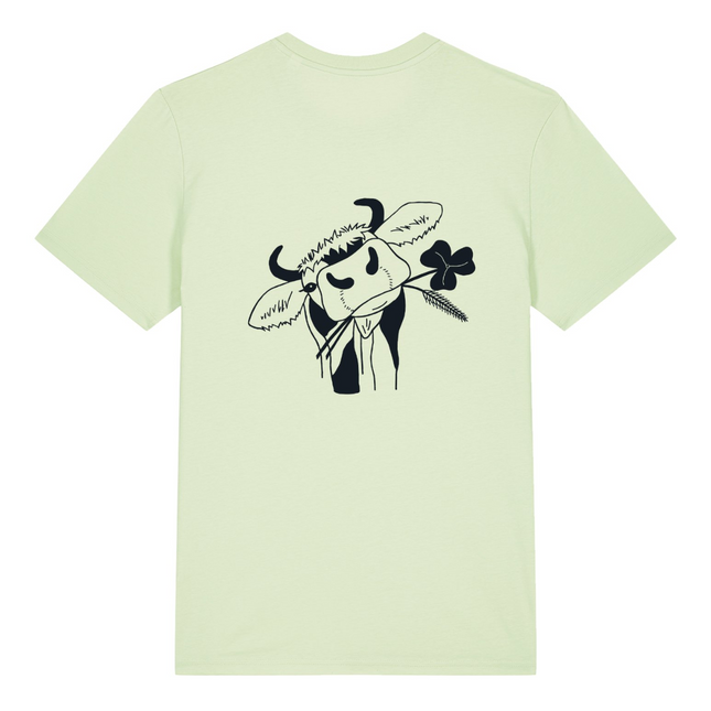 Ruimzicht T-shirt Groen