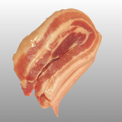 Speklap van duurzame varkenshouderij, vol smaak door natuurlijke vetmarmering.